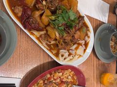 新疆沙湾大盘鸡-香料集市新疆餐厅·清真聚餐(成都远洋太古里店)