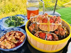 -七的湖·晚芳亭·阳澄湖农家菜·大闸蟹(莲花岛店)