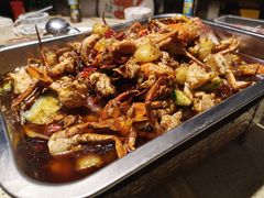 招牌香辣蟹-休记光头香辣蟹干锅店(衣冠庙店)