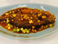 干烧大黄鱼-丰泽园饭店
