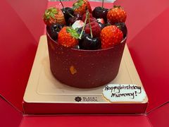 鲜覆盆子巧克力慕斯-黑池口感烘焙·生日蛋糕(坂田店)