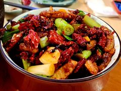 宫爆板筋-山石榴·贵州菜(丰盛里店)