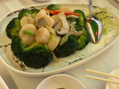 西蘭花炒帶子-凤城礼记鱼翅海鲜酒家(百老汇店)