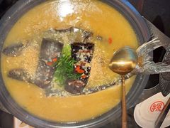 蒜香凌波鱼-探鱼·鲜青椒爽麻烤鱼(广州欣荣广场店)