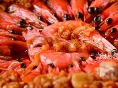 铁板蒜烤虾-蜀香格格•剁椒鱼头(龙西店)