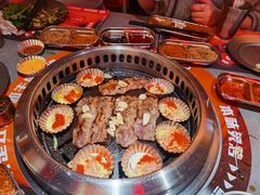 芝士鱼籽虾滑-烧本烧·自助烤肉(勒泰中心店)