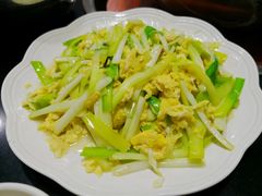 韭黄炒蛋-弓虽昌焖烧鸡(大竹林店)