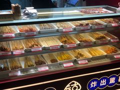 面包甜点陈列柜-千禧炸串(明瓦廊店)