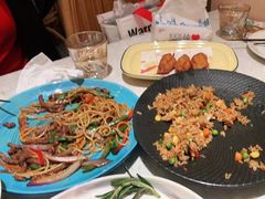 黑椒牛柳炒意粉-水天堂西餐厅(绿宝广场店)