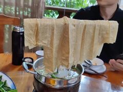 鲜腐竹上汤鱼面-一品烧农庄·佛山本地菜(西岸店)