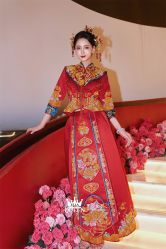点击看大图 -艾拉·女王婚纱礼服馆