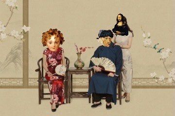 -时光纪亲子全家福照相馆(静安店母女写真父母纪念照)