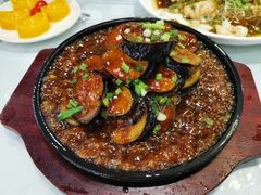 铁板浇汁茄子-京天红酒家(马家堡店)