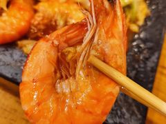 大虾烧白菜-老东镇啤酒屋海鲜加工·蒸汽海鲜·海鲜烧烤(台东店)