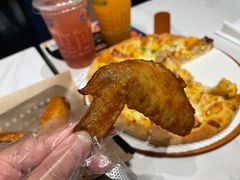 新奥尔良鸡翅-达美乐比萨(红山店)