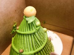 圣诞树抹茶流心蛋糕-星巴克臻选(北京世贸天阶店)