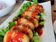 天素炸茄盒-安多素食(广仁寺路店)