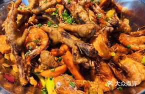 Chicken Feet and Shrimp