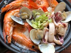 大虾砂锅粥-鲜记螃蟹海产粥八德林森店