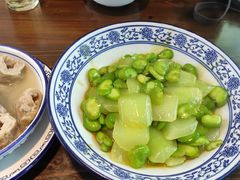 黄瓜蚕豆-兰边碗(鼓楼店)