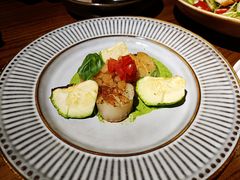 煎溏心带子西西里海鲜酱-107私厨·牛排馆(龙岗店)
