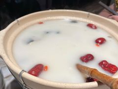 山药汁炖江团鱼-掌柜的店·河南菜(日月光店)