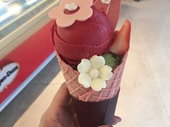 春日捧花丹麦筒冰淇淋-哈根达斯(国瑞店)