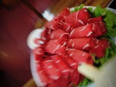 雪花牛肉-东镇老火锅(长春路首店)