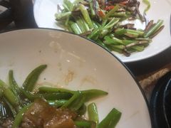 水芹炒五城干-同庆楼(大钟寺店)