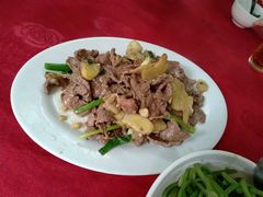 仔姜炒牛肉(实际是姜炒牛肉)-联兴酒家
