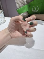 -孔雀手美甲美睫护理