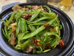 砂煲四季豆-李师傅脆肚(梅林店)