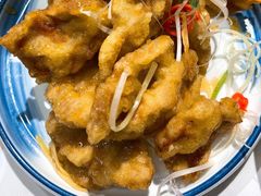 锅爆肉-海知道大连海鲜水饺(南山大冲店)