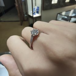 -钻石小鸟钻戒婚戒定制(石路店)