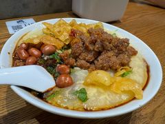蛋冲牛肉豆腐脑-小豆海棠(人民南路店)