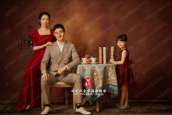 -时光纪亲子全家福照相馆(静安店母女写真父母纪念照)