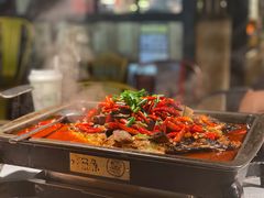 毛血旺烤鱼-探鱼·鲜青椒爽麻烤鱼(番禺万达店)