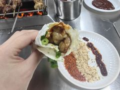 -万家乐带皮五花肉烧烤(临淄大院店)