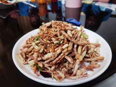 干炸茶树菇-老四川平头酸菜鱼(衙前店)