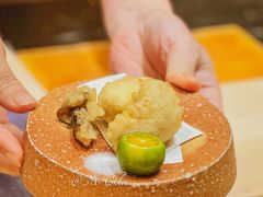 河豚白子天妇罗-荣一代目OMAKASE板前料理