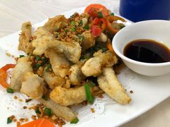 椒盐九肚鱼-凤城康记饭店