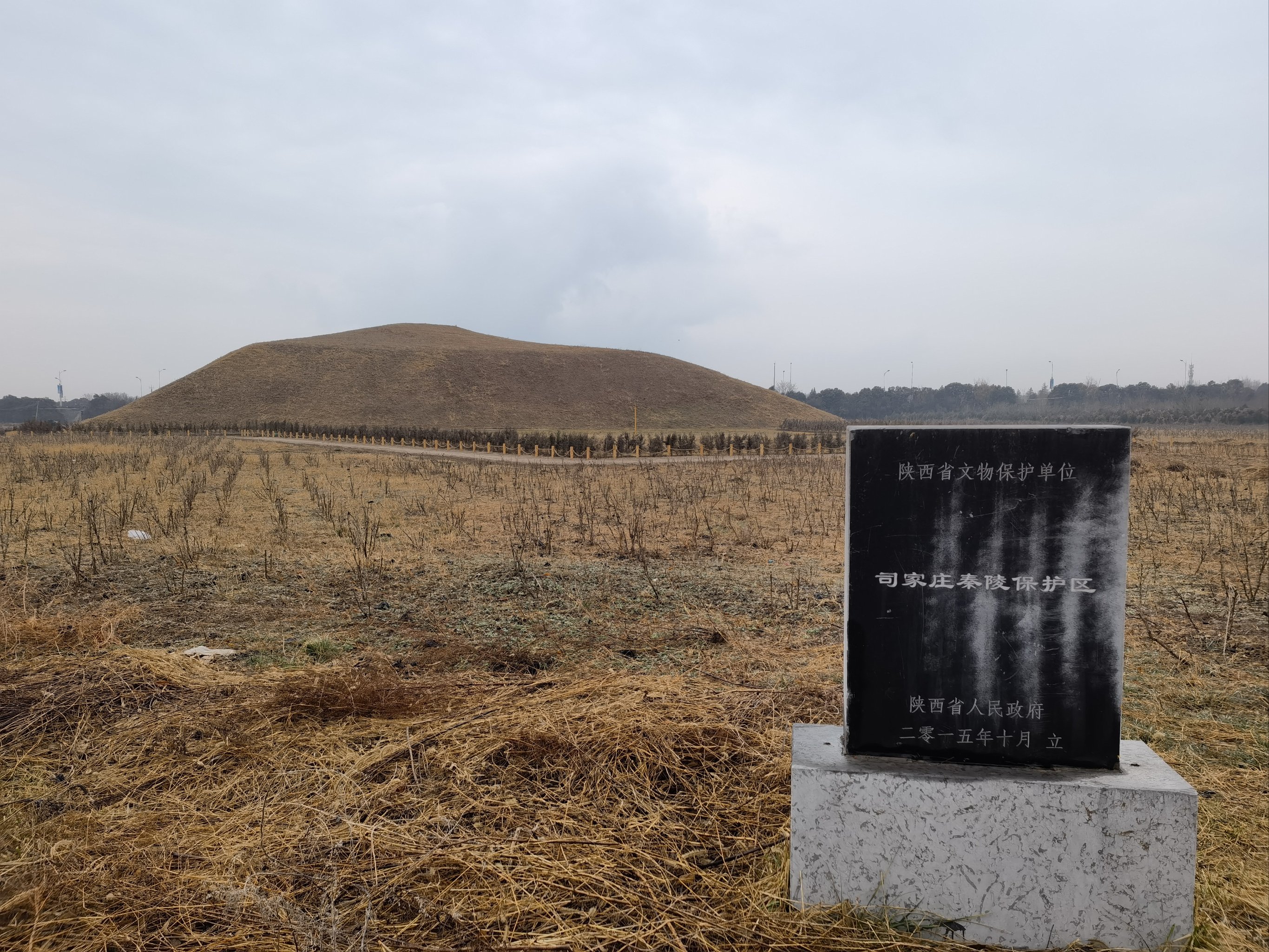 咸阳塬上的神秘大陵