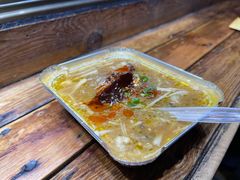 锡纸花甲粉-花儿姐与战哥的美食档
