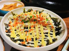 -明洞阿姨·韩式酱蟹烤肉·创意料理(三元桥店)