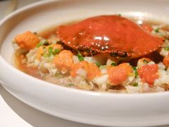 葱油蒸红膏蟹-玫瑰厅上海菜(兴国路店)