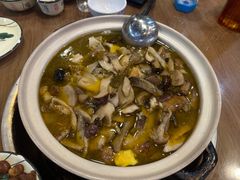 -杨记山珍鸡煲菌汤锅