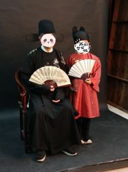 -后宫·古装汉服京剧儿童亲子全家福摄影