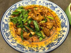 蒜苗回锅肉-芙蓉凰花园酒楼