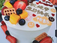 -卡比儿童蛋糕·心意定制·低脂零卡糖动物奶油FancyBALLOON(滨海店)