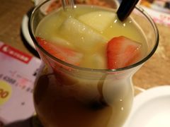 女神特饮（火龙果芒果酸奶）-杯子红牛排(创意产业园店)